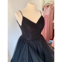 Marizu fashion černé tylové maturitní, plesové, společenské šaty