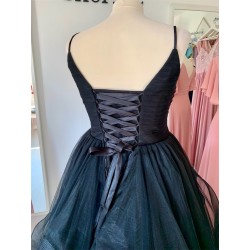 Marizu fashion černé tylové maturitní, plesové, společenské šaty